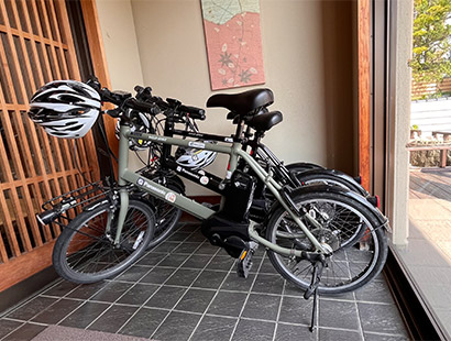 無料レンタル電動自転車